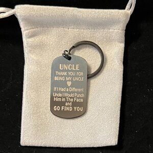 Uncle Key Tag NWT